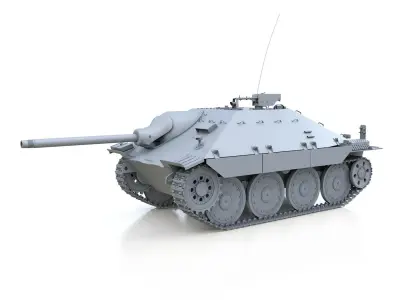 Jagdpanzer 38t Hetzer  3D model
