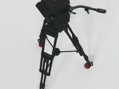 Tripod video 3D model
