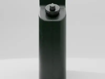 Military Jerry Can Low-poly 3D model