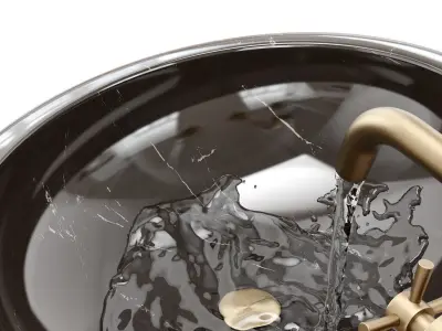 Stone sink Distrito 3D model