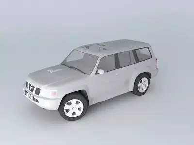 Nissan Patrol LE 3.0 dCi Free 3D model