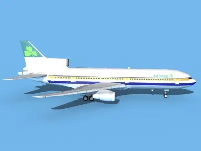 Lockheed L-1011 TriStar Air Lingus 2 3D model