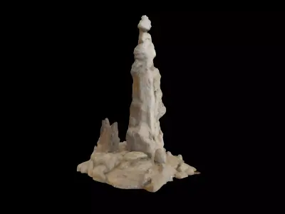 Pillar of Salt Biblically referenced 3d model 3D model