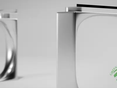 Modern Glass Table 02 Free 3D model