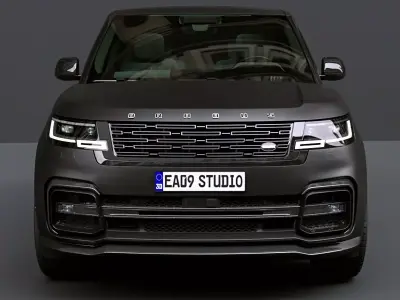 Range Rover BRABUS 600 3D model
