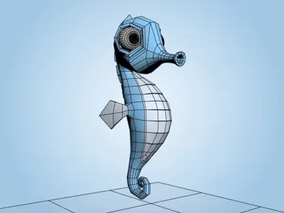 Seahorse 3D model