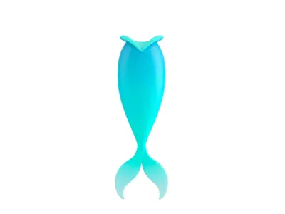 Mermaid Tail 3D model