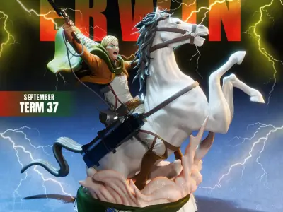 Erwin Sculpture 3D print model