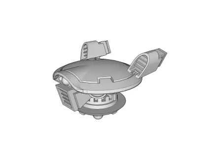 Shield Drone AC Free 3D print model