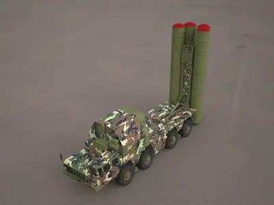  s300 pmu military air defense 3D model