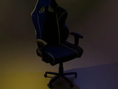 Gaming Chair Free 3D model buy