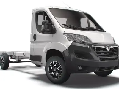 Vauxhall Movano Chassis Truck Single Cab 4035 WB 2022 3D model