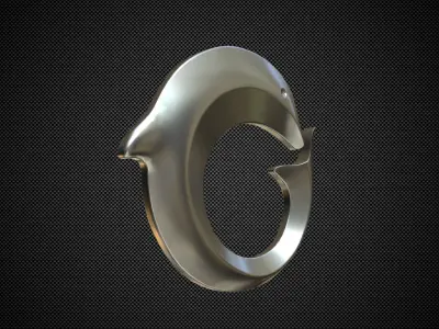 irisbus logo 3D model