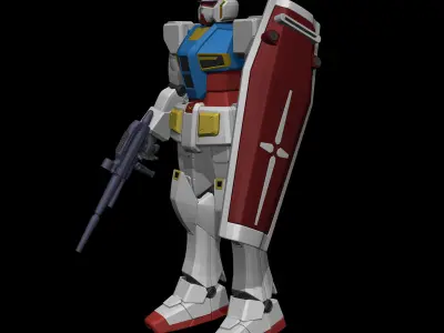 Gundam G40 3D model