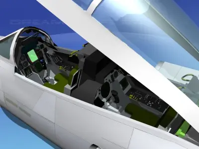 Grumman F-14D Tomcat T03a VF1 3D model