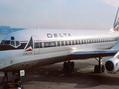 Douglas DC-8-51 3D model