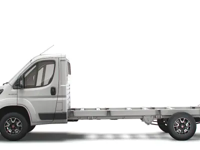 Fiat Ducato Chassis Truck Single Cab 4300WB 2022 3D model