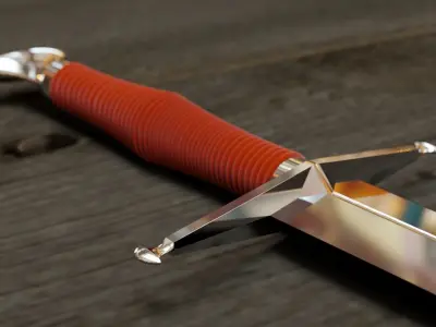 Long Sword - Dungeon Collection 3D model