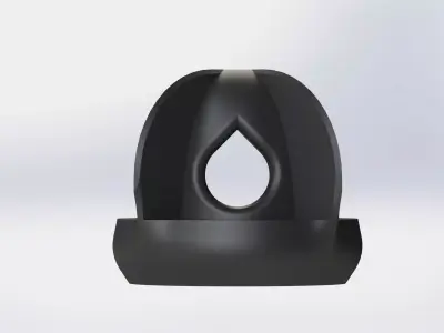 Queens Crown Flycatcher Free 3D print model