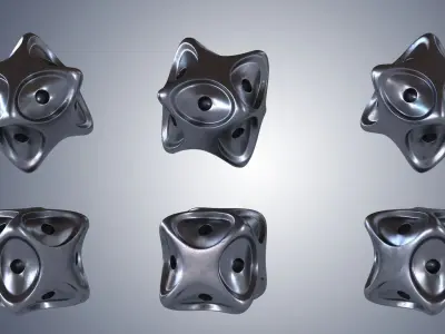 Hedra 3D print Model ready cnc Free 3D print model