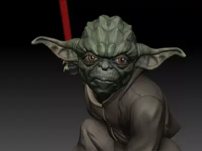 Darth Yoda 3D print model purchase