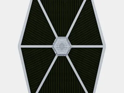 Tie Fighter Free 3D model