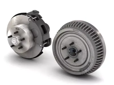 CAR AND TRUCK BRAKE SET 3D model