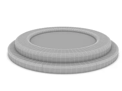 jakuzi model 01 3D model Low-poly 3D model