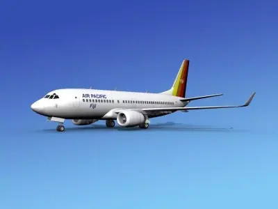 Boeing 737-700ER Air Pacific Fiji 3D model