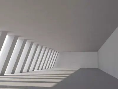  Sci Fi Warehouse Free 3D model