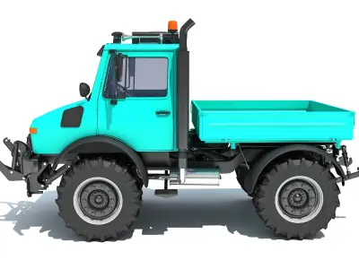 Multi Purpose Tractor Truck 3D model
