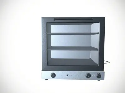 Desiccator Low-poly 3D model