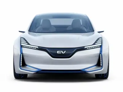 Futuristic Electric Vehicle EV Concept 3D model