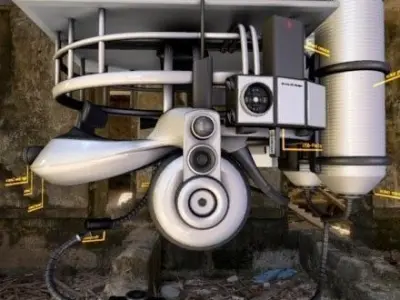 Survival AR Headset Free 3D model