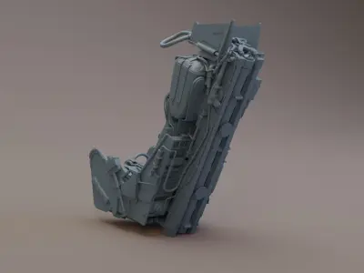 Buccaneer Martin Baker Mk6 Ejection Seats 3D print model