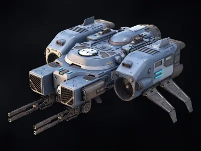 Ranger Spaceship 3D model