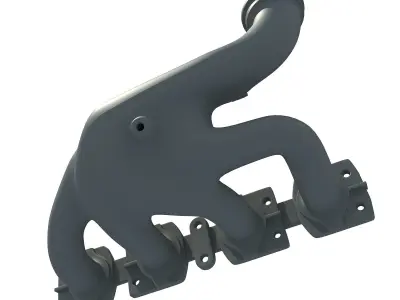 3D Exhaust Manifolds 7 3D model