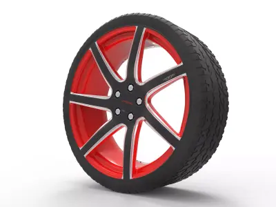 Rims lorenzo forged 3D model