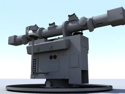 Bismarck Flakleitstand Free 3D model