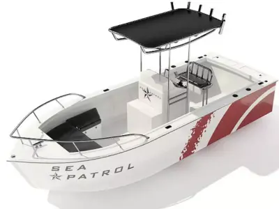 Sea Patrol boat 3D model