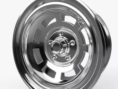 Nascar sport car rim Free 3D print model