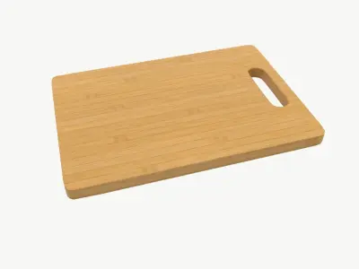 Chopping Board Low-poly 3D model