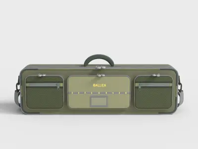 FISHING GEAR Low-poly 3D model