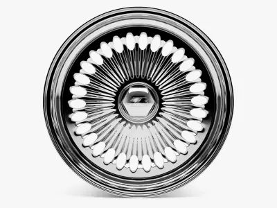 Billet Specialties GS47 Wheel 3D model
