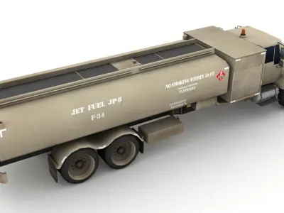 Kovatch R11 Refueler Low-poly 3D model