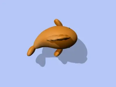 A Little Fish to decorate and play 3D print model