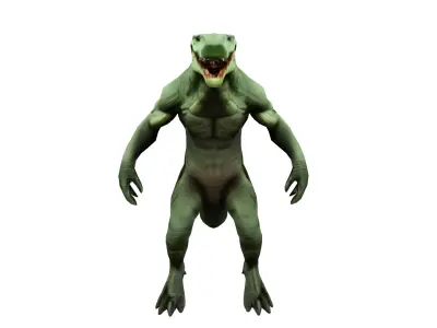 Raptorox The Swiftclaw Low-poly 3D model