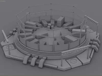 RTS SupplyDock 3D model