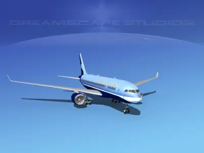 Boeing 787-8 Universal 3D model