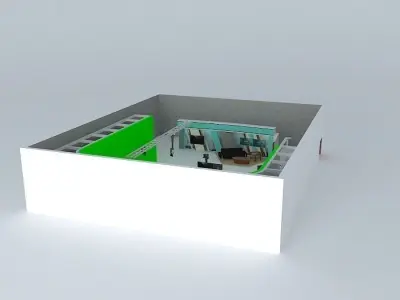 CITV TV Global Edmonton HD Hybrid Set Free 3D model